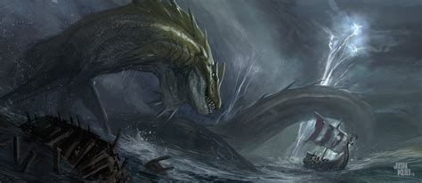 Artstation Sea Monster Jon Kuo