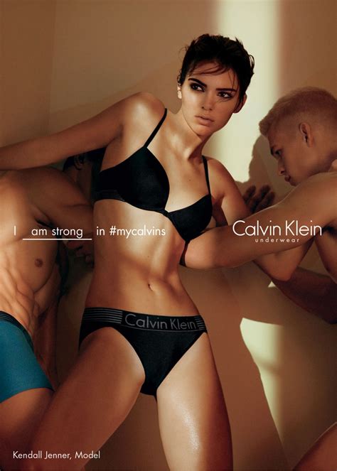 性感與力量的美感：kendall Jenner 演繹 Calvin Klein 2016春夏內衣廣告 The Femin