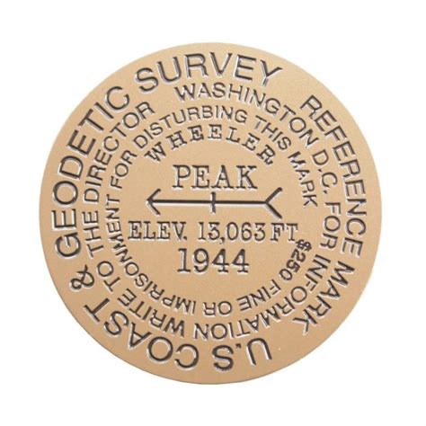 Great Basin Np Geodetic Benchmark Magnet Wnpa Shop Now