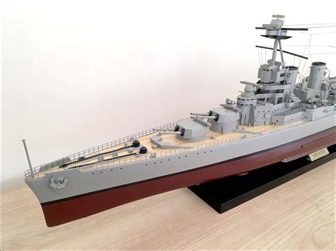 Hms Hood Battleship Model For Sale Fully Built