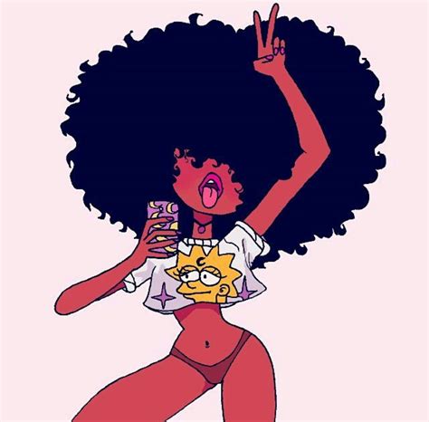 Pinterest Baddiebecky21 Bex ♎️ Black Love Art Black Girl Cartoon