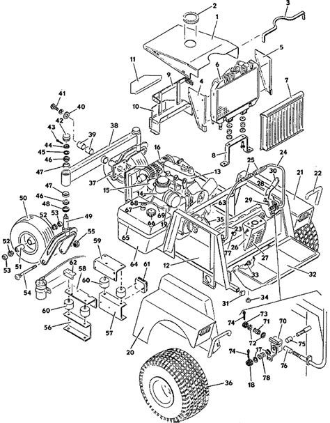 Schematics Diagram For Kubota B1700 Tractor