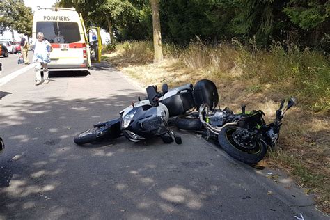 Thirimont quatre motards blessés lors dun accident L Avenir