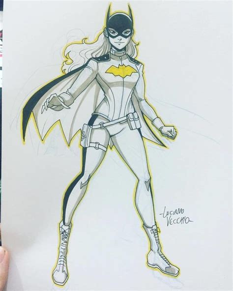 Batman Day Batgirl Sketch By Lucianovecchio On Deviantart Batgirl