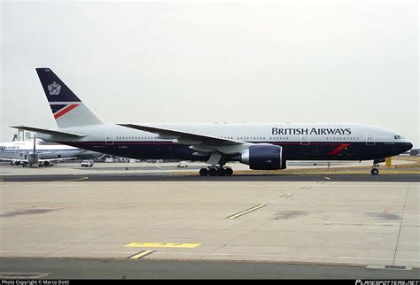 G Zzza British Airways Boeing 777 236 Photo By Marco Dotti Id 676873