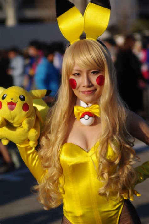Pikachu Cosplay Girl Obsolete Gamer