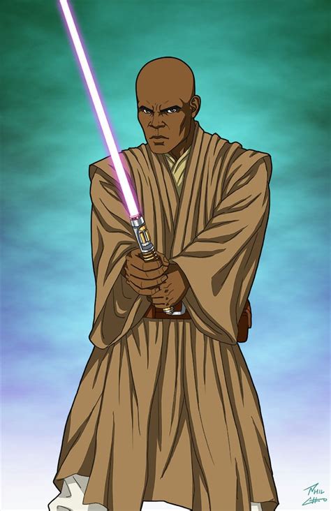 Mace Windu Commission By Phil Cho On Deviantart Star Wars Characters
