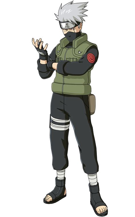 Kakashi Hatake Render Naruto Shippuden Ultimate Ninja Storm Revolution