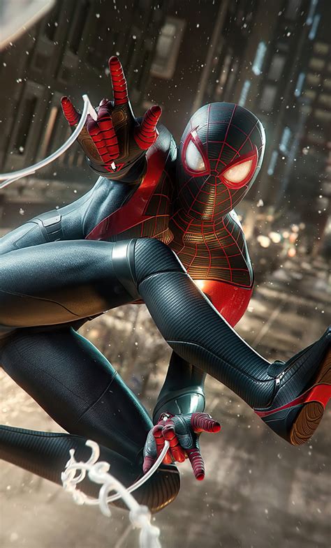1280x2120 4k Marvels Spiderman Miles Morales 2020 Iphone 6 Plus