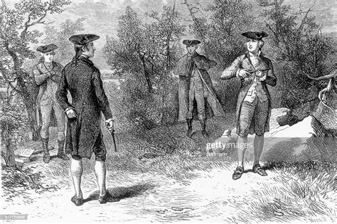 The Duel Between Alexander Hamilton And Aaron Burr Undated News
