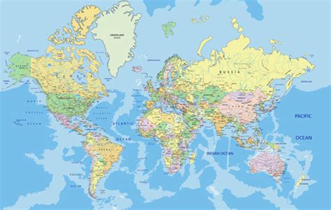 Detailed World Map Vector Graphics 02 Welovesolo