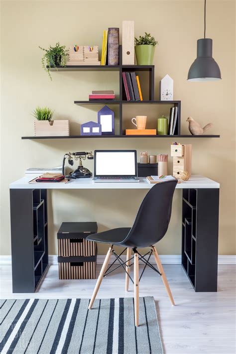 25 Small Home Office Ideas For Men And Women Space Saving Layout In