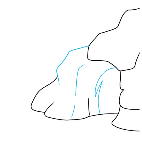 How To Draw A Cave Really Easy Drawing Tutorial