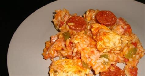 Jambalaya au poulet et au chorizo