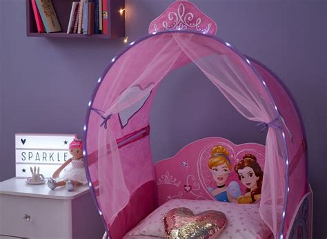 Make her feel like a princess. Disney Princess Carriage Toddler Bed | Disney princess ...
