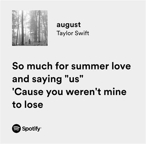Relatable Iconic Lyrics On Twitter Taylor Swift August Stbosxlc3a Twitter