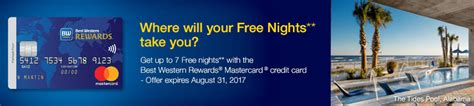 Unfortunately, we don't currently offer online application for this card. MBNA Best Western MasterCard - 60,000 Points Welcome Bonus!