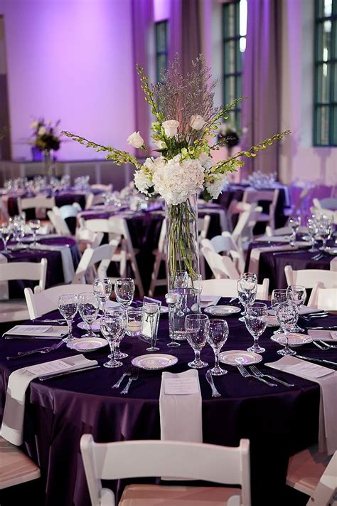 Pin by Significant Events of Texas on Purple & White Wedding | Elegant