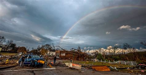 Tornados Inflict Damage In Alabama Town Florida Panhandle The