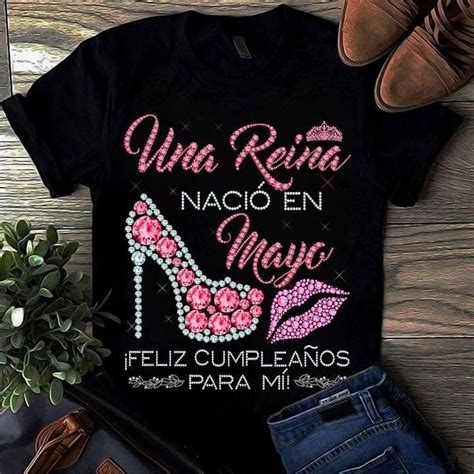Una Reina Nació custom Shirt Spanish Shirt Birthday Shirt Birthday