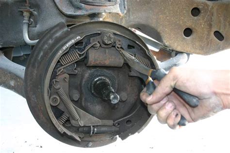 When replacing your brake shoes and drums cost is always at the back of our set the rear brake shoes: Drum Brake Rebuild - Late Great Chevy Pit Stop Blog