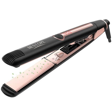 Hair Straightener Flat Iron With Digital Lcd Display Dual Voltage