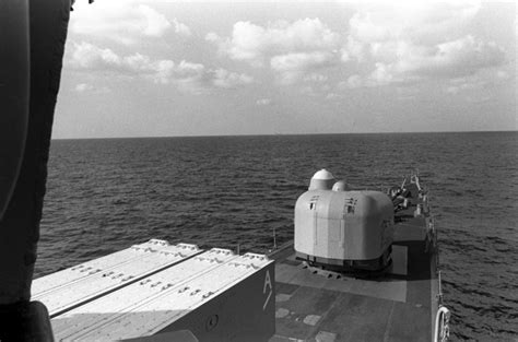 A View Looking Forward Over The Bow Of The Frigate Uss Capodanno Ff