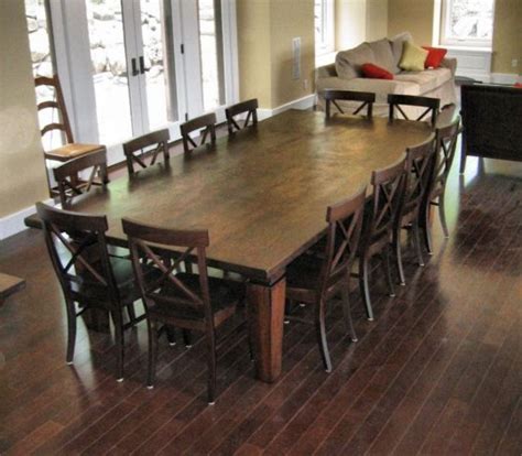 Pin By Kathi Dobbins On Dream Home Large Dining Room Table 10 Seater
