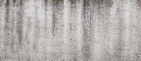 Molded Gray Concrete Wall Grunge Leaking Top Texture