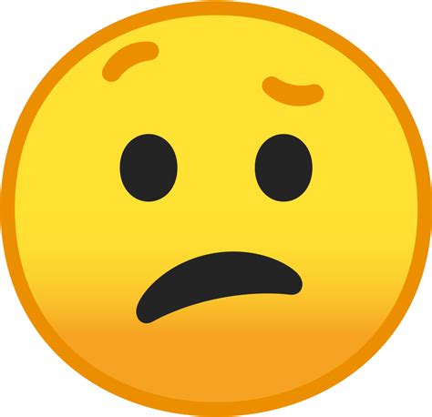 Stress Emoji Png Confused Face Emoji Png Free Transparent Clipart Images And Photos Finder