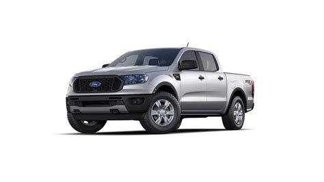 New Iconic Silver Metallic 2020 Ford Ranger Xl 4wd Supercrew 5 Box For
