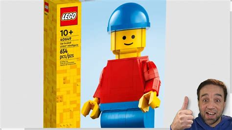 Great Surprise From Lego Up Scaled Minifigure For Global Release 40649 Youtube
