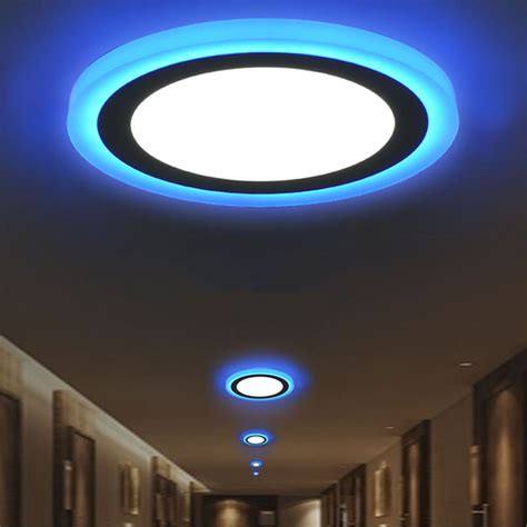 Dals lighting is an accent and architectural lighting company based in quebec that was founded in 2008. Dual Color LED Lights Recessed Ceiling Panel Downlight Spot Lamp Round/Square | eBay