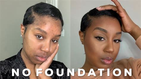 Flawless No Foundation Makeup Routine Beginner Friendly Youtube