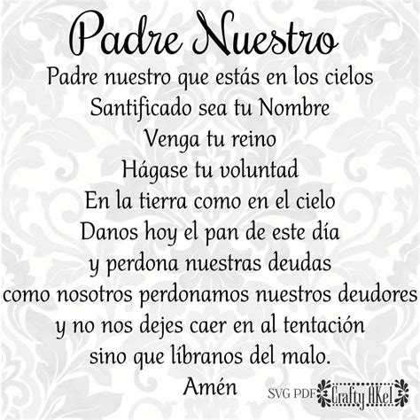 Padre Nuestro Oracion Completa Letra Dale