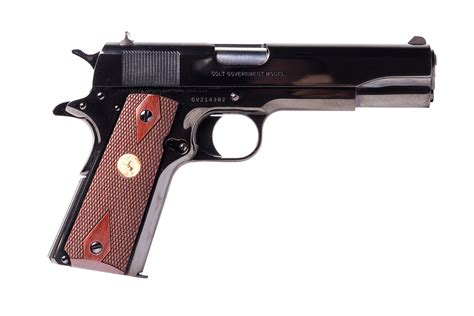 Colt Government 1911 Classic Series 45 Acp Full Size Pistol With Royal