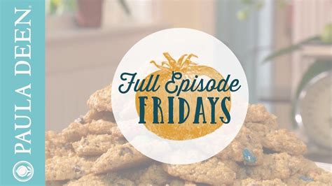 *i do not claim ownership of any of the recipes seen here.* line cookie sheets with parchment paper. Holiday - Full Episode (With images) | Paula deen recipes ...