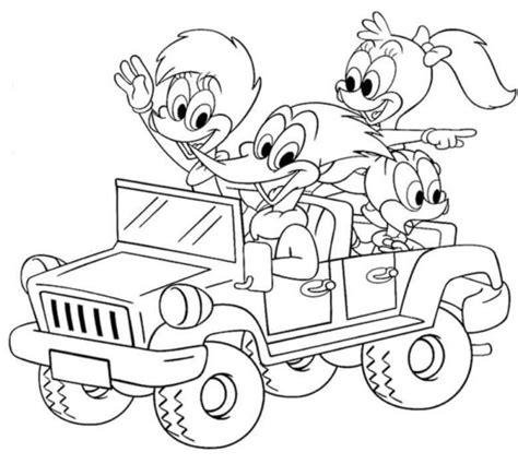 24+ Gambar Kartun Yang Belum Diwarnai - Gambar Kartun