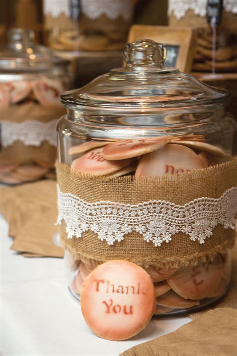 Donut Bank Created Custom Cookies For A Couple As Wedding Favors They