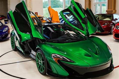Chrome Green Mclaren P1 With Matching Wheels Is The Bomb Carbuzz