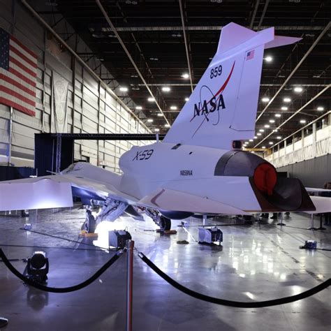 Nasa Unveils X 59 Supersonic Aircraft That Can Fly Faster Than The