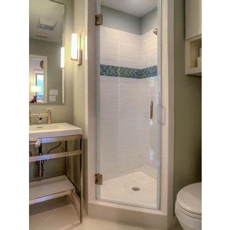 Elegant corner shower enclosure sliding door 34'' d x 34'' w x 72'' h double sliding shower doors 1/4 in.clear glass french corner enclosure,brushed. Corner Shower For Small Bathroom You'll Love in 2021 ...