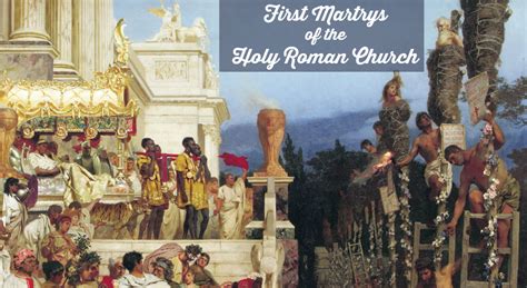 The First Christian Martyrs Of The Church At Rome The Catholic Company