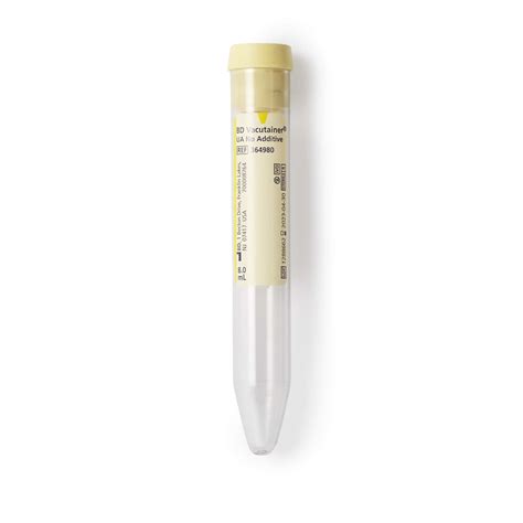 BD Vacutainer Urinalysis Tube Conical Bottom Plain