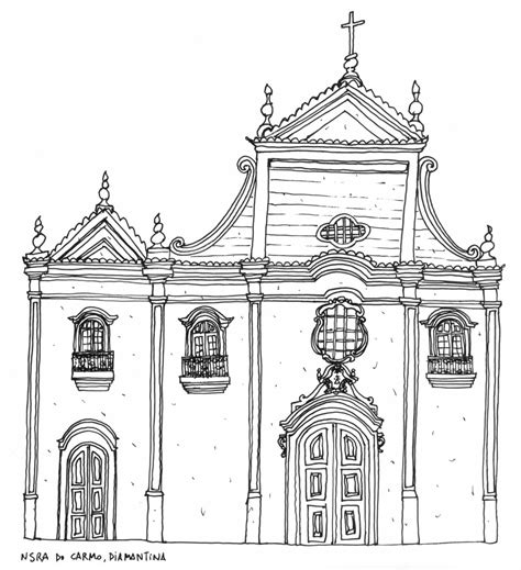 Arte Barroca Para Colorir