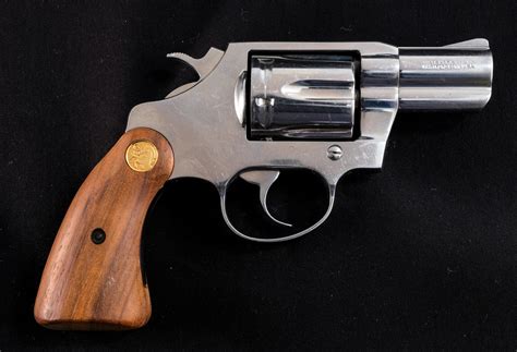 Colt Sf Vi 38 Special Stainless 2 Revolver Ct Firearms Auction
