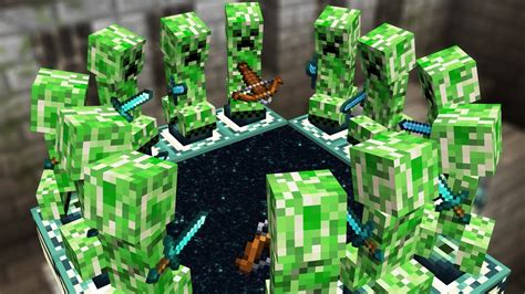 Minecraft But Creepers Beat The Game For You 10svn