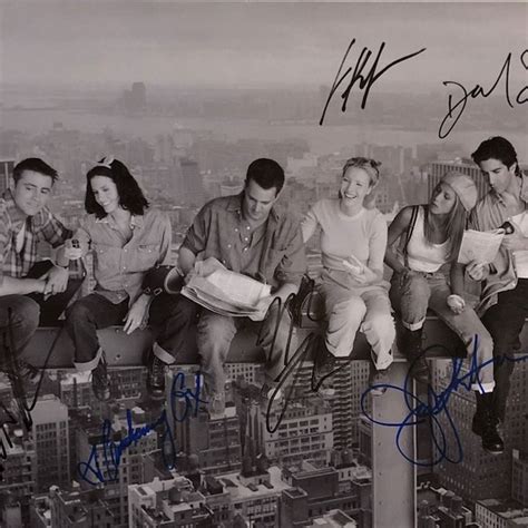Friends Cast Signed Etsy