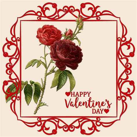 Roses Valentine Card Free Stock Photo Public Domain Pictures