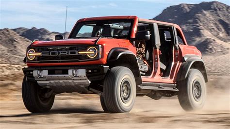2022 Ford Bronco Raptor Gets Just 15 Mpg Combined The Drive